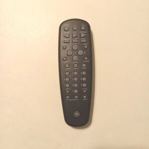 OEM‎ General Electric GE Black Transmitter TV VCR Remote Control Tested.